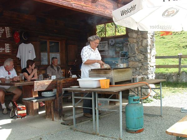 Grillen auf der Stablalpe
