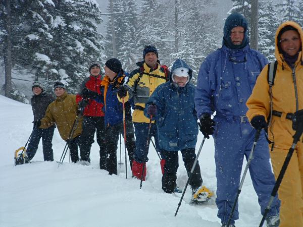 Schneeschuh-Wanderung